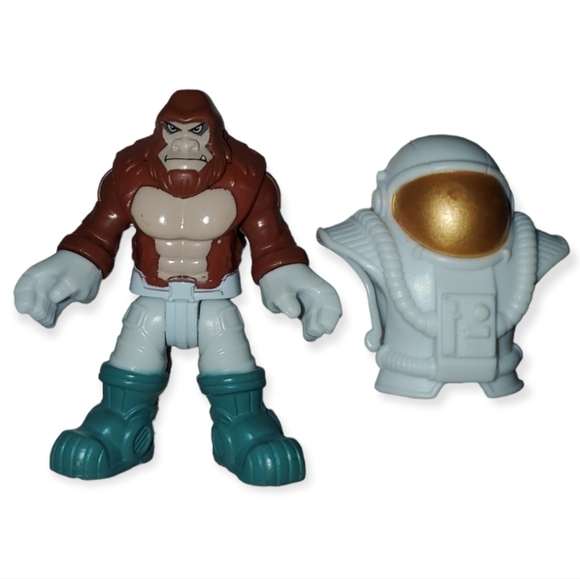 IMAGINEXT ASTRONAUT FIGURE SPACE SHIP SHUTTLE PART SERIES 4 FISHER PRICE 3" - Picture 1 of 2